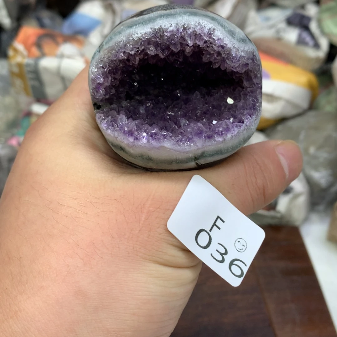 未镶嵌摆件紫晶?*枝