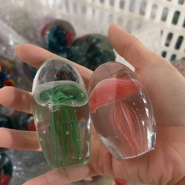 琉璃手工艺品微瑕2个