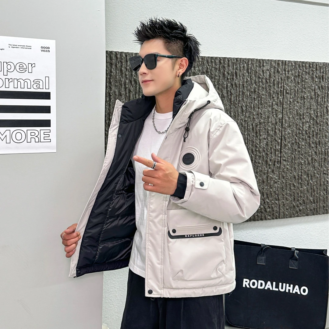 8812款防寒服时尚百搭男装冲锋衣外套