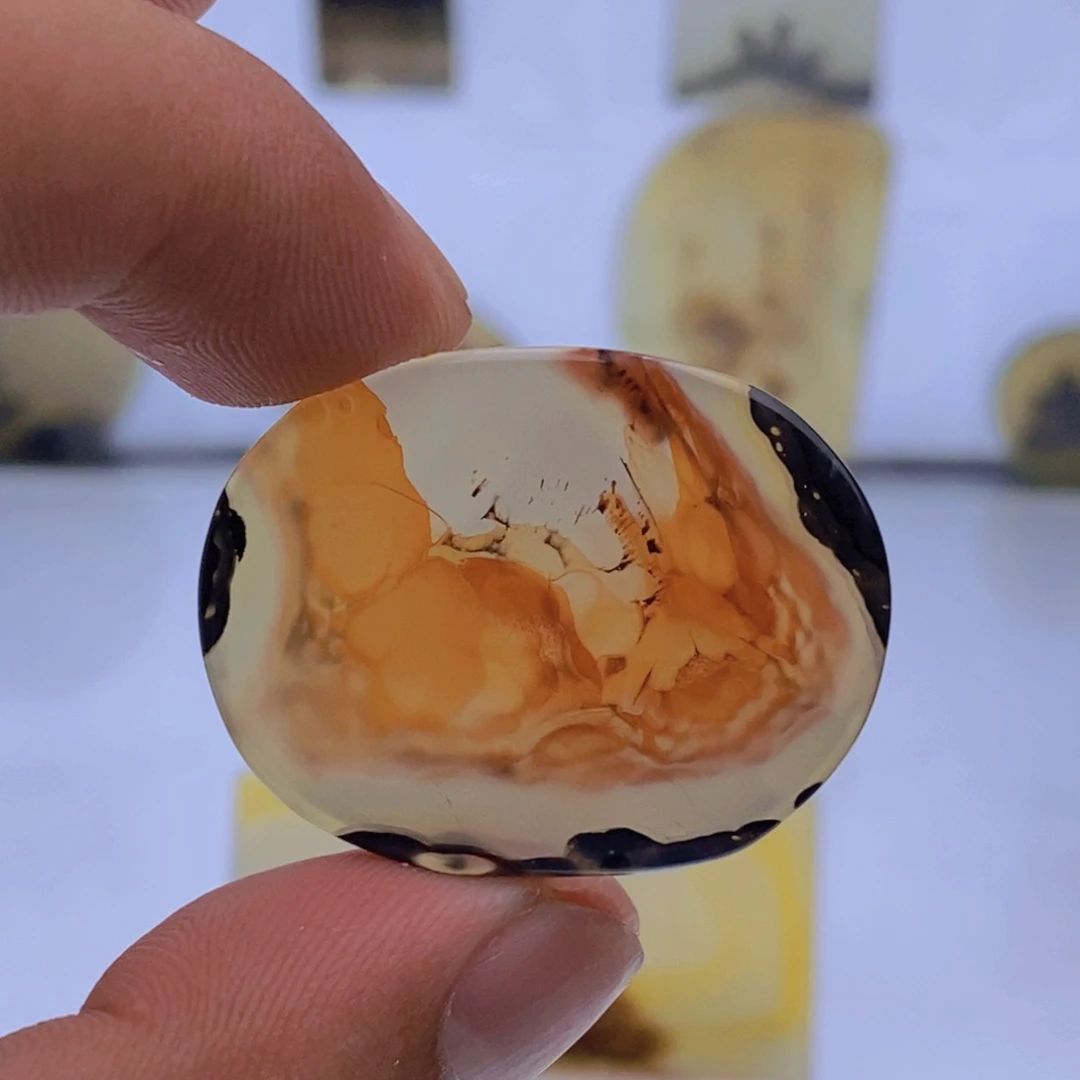 玛瑙/玉髓吊坠(不含链)未镶嵌217