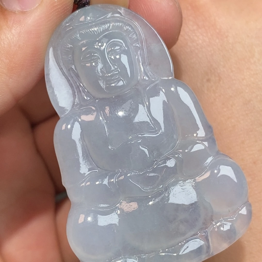 翡翠颈饰未镶嵌观音