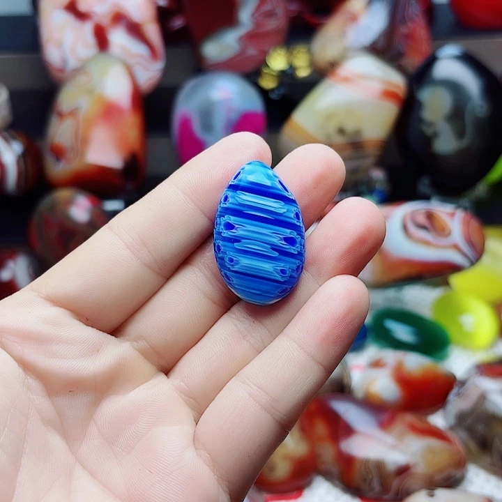 手***9玛瑙/玉髓未镶嵌珠宝半成品