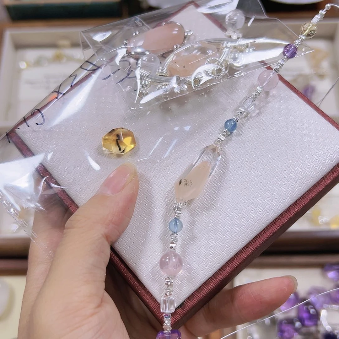 水晶手链未镶嵌?**心其他尾款，黄水随行38