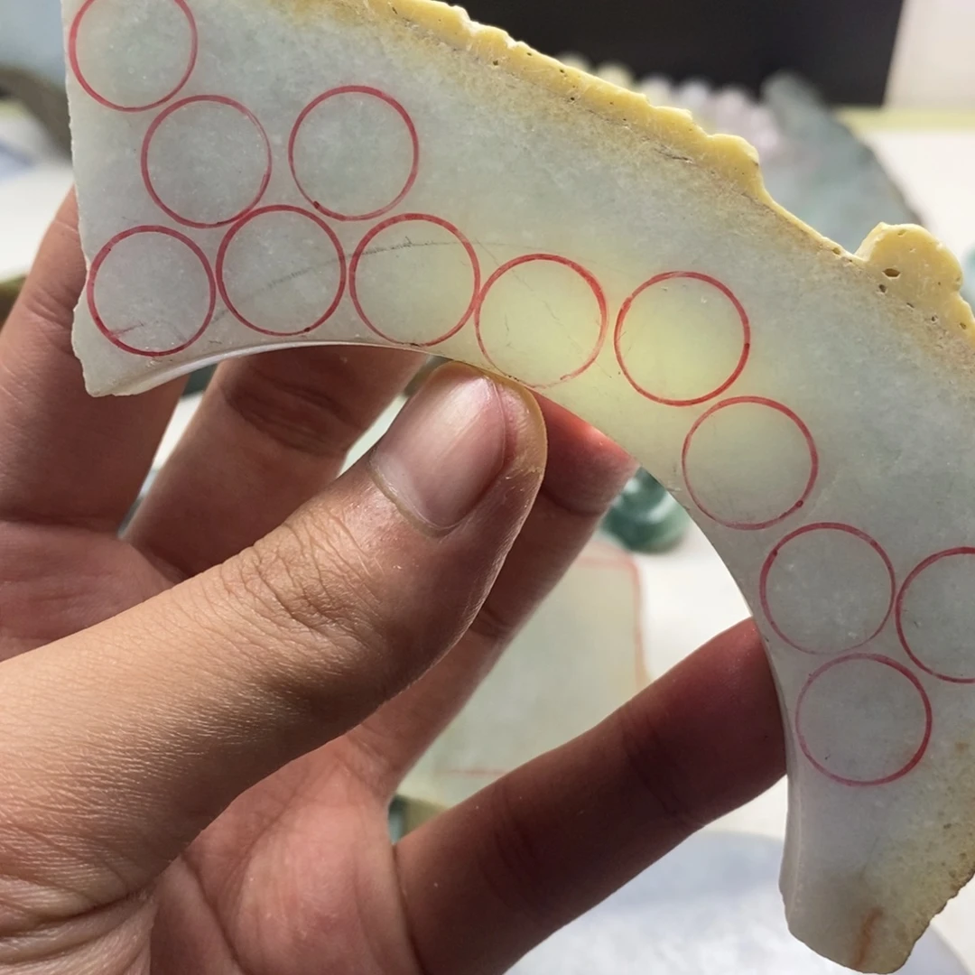 翡翠散珠天然缅甸翡翠a货13