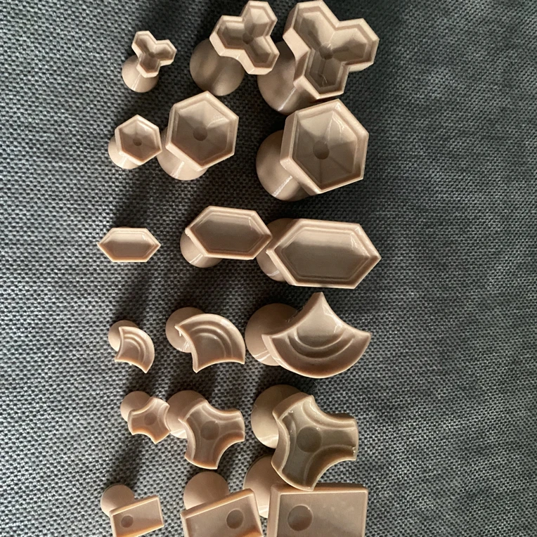 传统泥塑武将盔甲模具印章