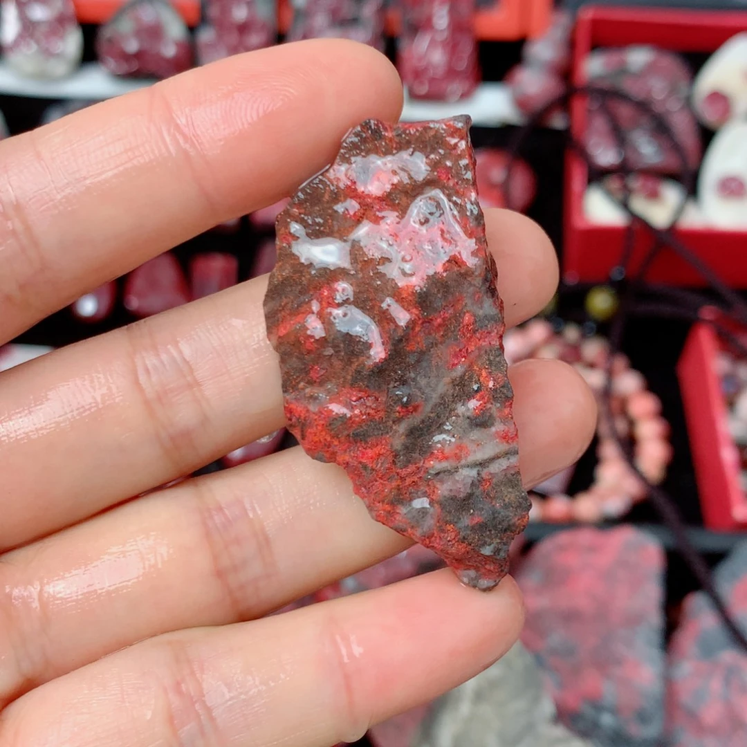 天然辰砂天然毛石