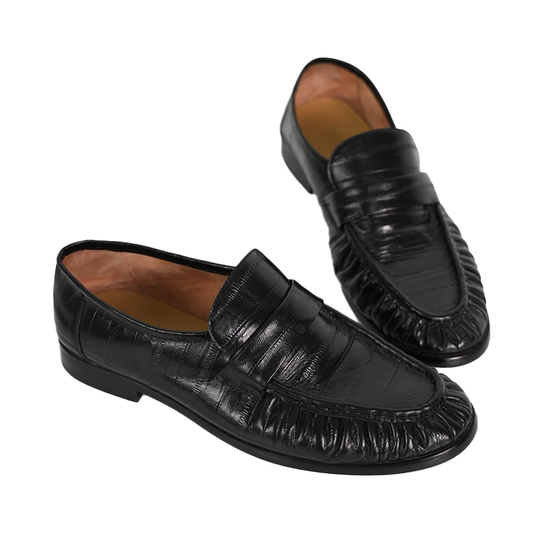 【乐福鞋】【商场同款新品】艾诺丝雅诗 脚蹬休闲复古女鞋 AR634110