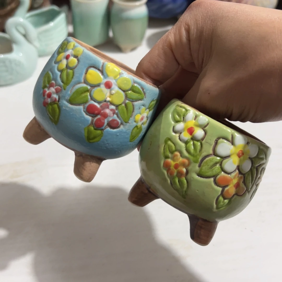 陶瓷多肉小花盆@@23