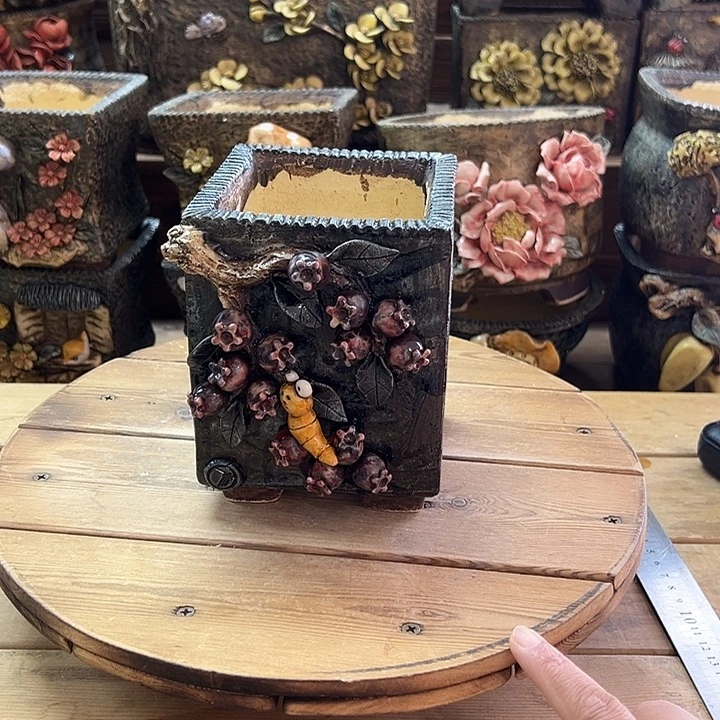 青藤多肉花盆百搭