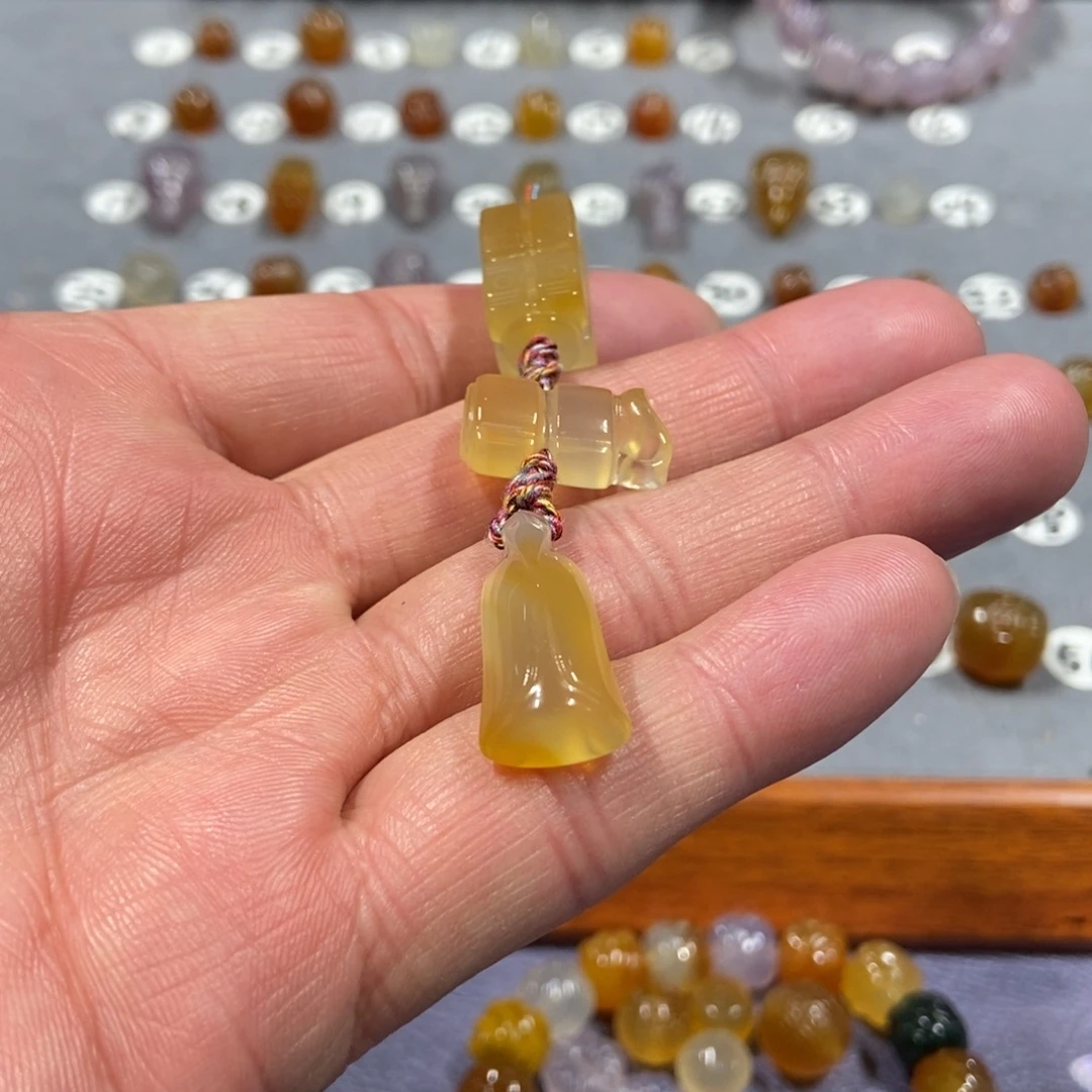 @***跑玛瑙/玉髓合金颈饰套