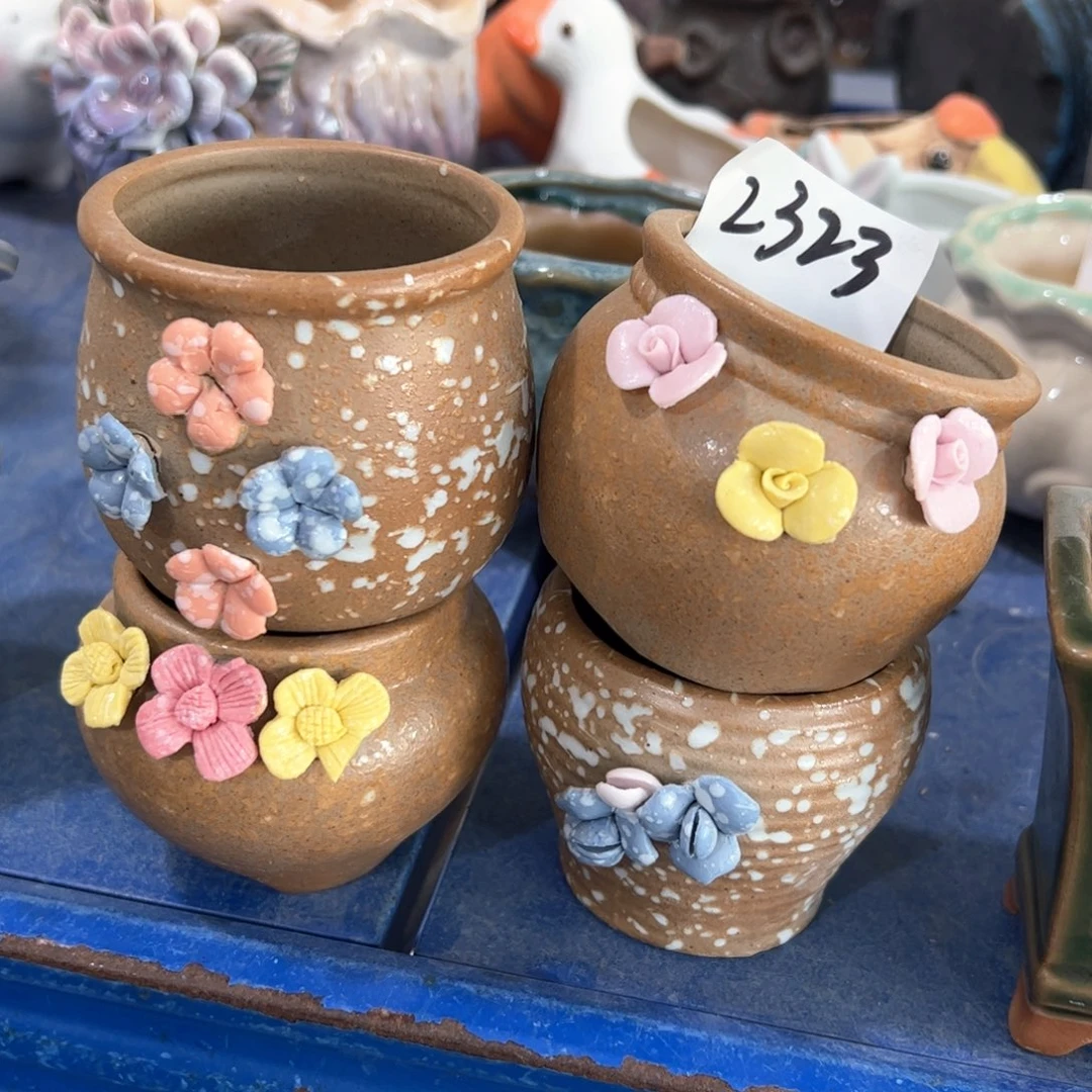 陶瓷多肉小花盆@@2323