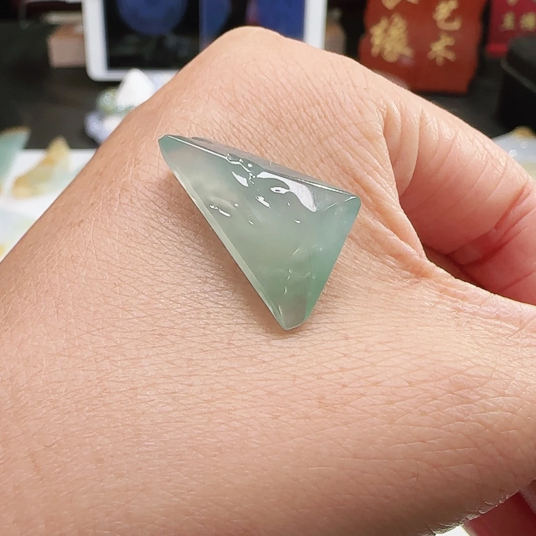 定制翡翠未镶嵌缅甸翡翠挂件