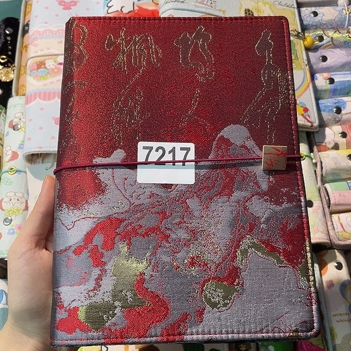 织绣A5活页不加纸7217