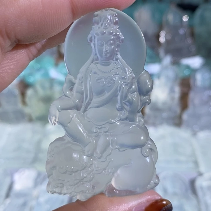 岫玉吊坠未镶嵌吊坠