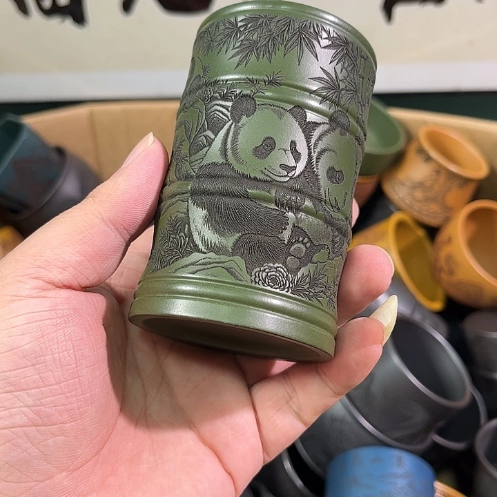 茶杯紫砂全手工紫砂主人杯