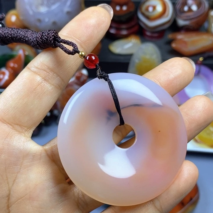 玛瑙/玉髓合金珠宝半成品