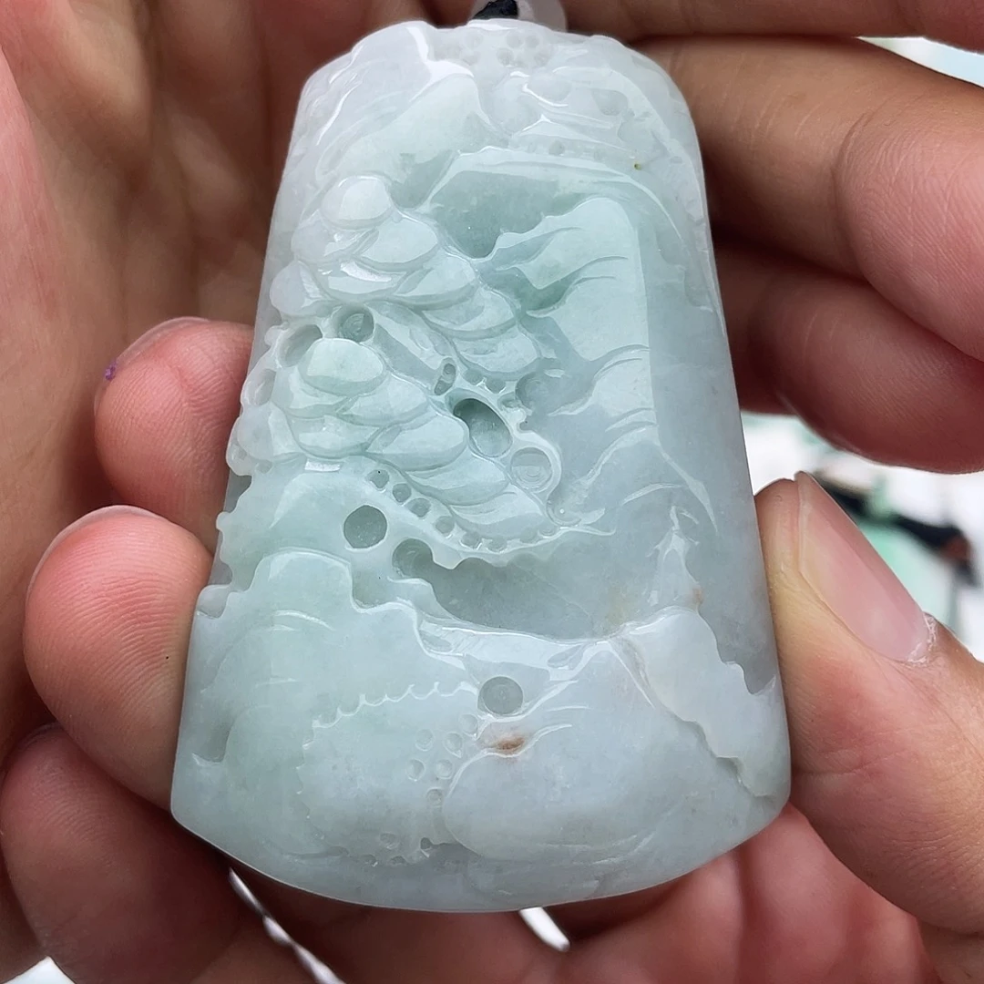 颈饰未镶嵌翡翠翡翠