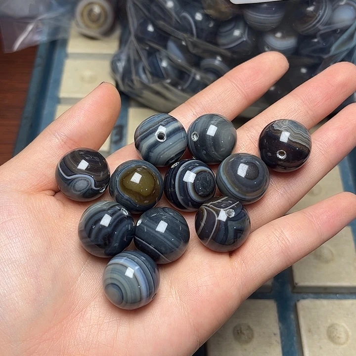 琉璃颈饰2775 玛.瑙 一颗可选