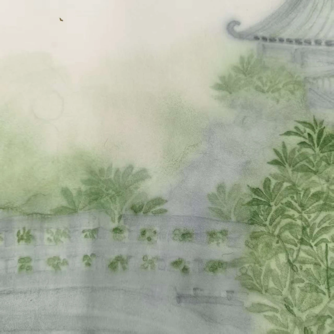 宁婉玉-4平尺-国画作品-新中式