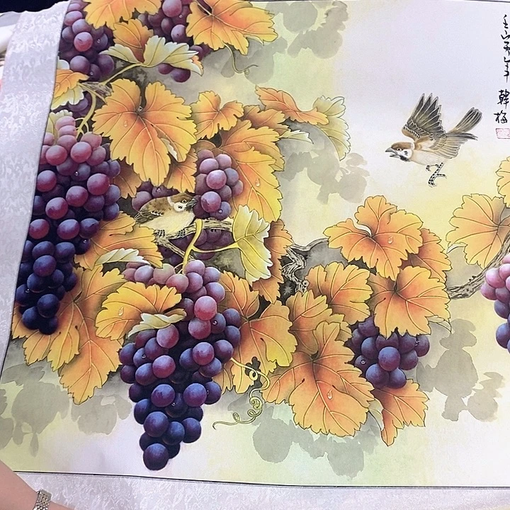 国画国画作品手绘