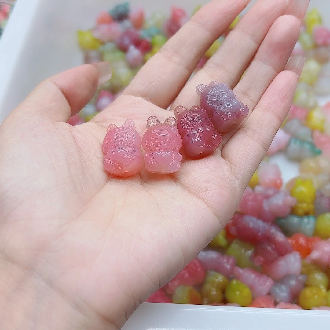 玛瑙/玉髓手链未镶嵌几*盐源20