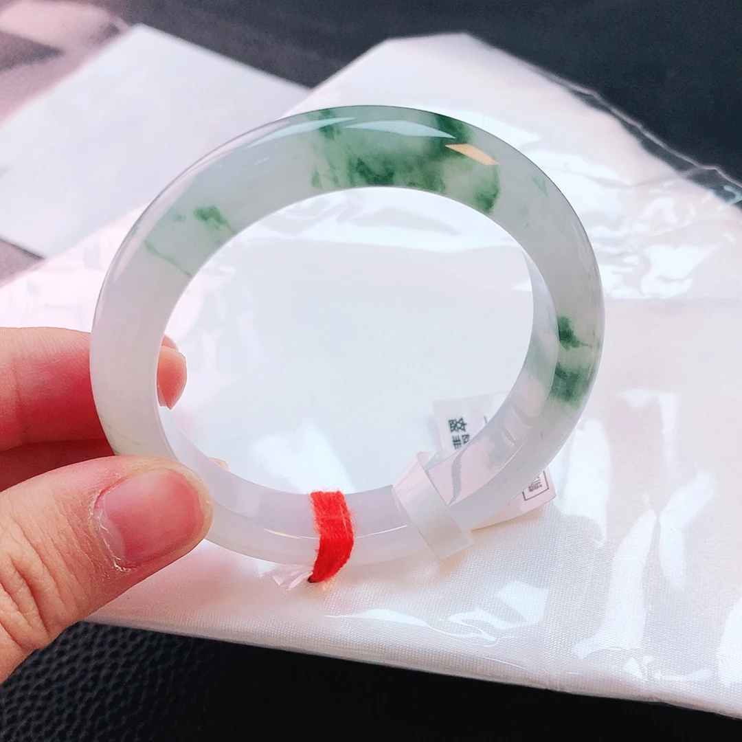 未镶嵌手镯翡翠52圈