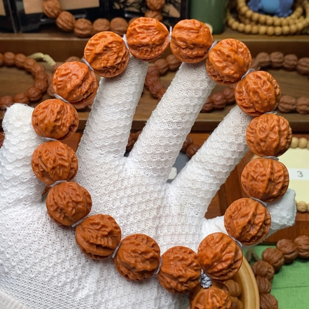 文玩核桃吊坠24龙脊手持