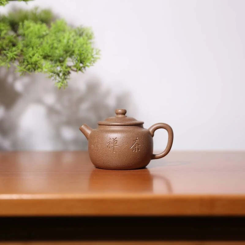 【前墅龙窑丨濯清壶】马湘云·范家 段泥 约140CC 紫砂壶