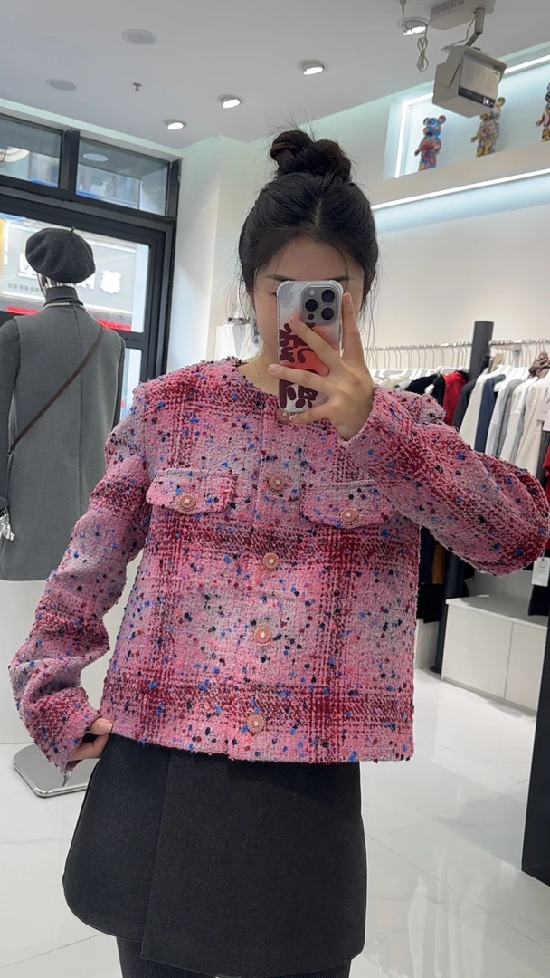 加绒款小香风外套