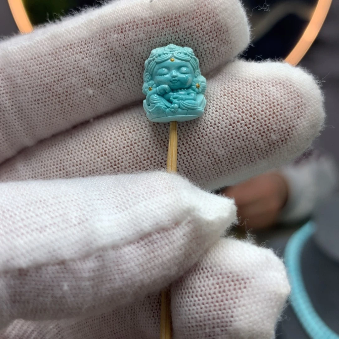 绿松石挂件未镶嵌