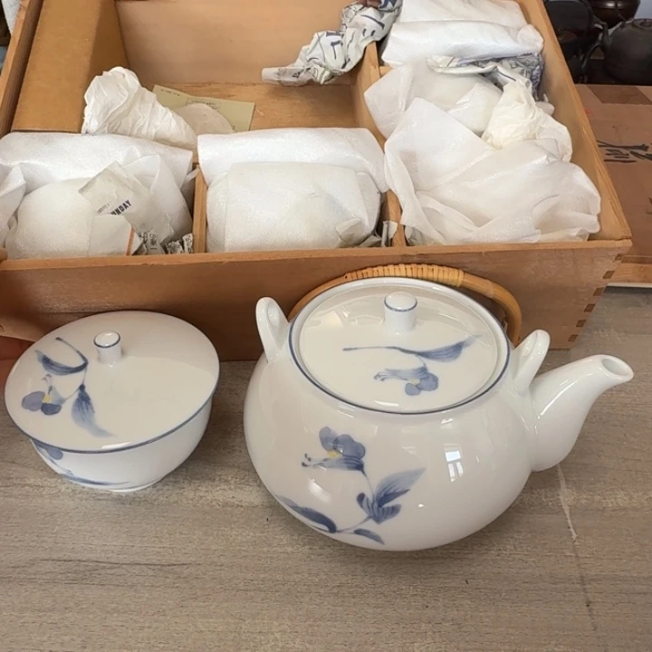 瓷片茶道具工艺品