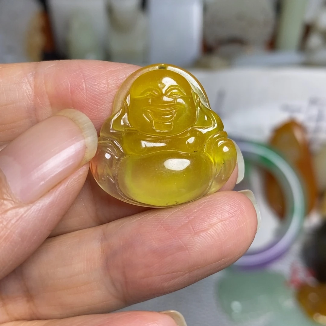 和田玉（糖玉）未镶嵌颈饰