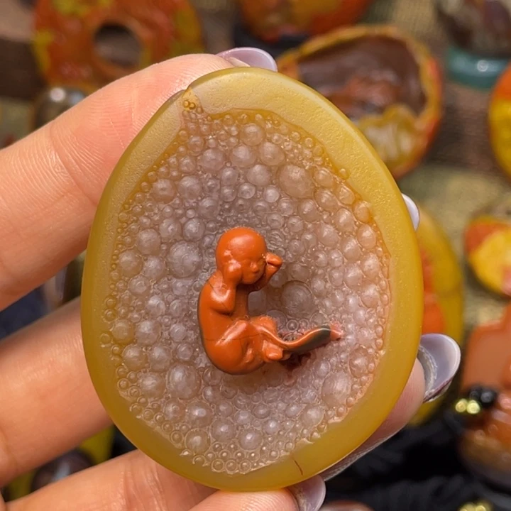 玛瑙/玉髓未镶嵌珠宝奇石品质工艺新生