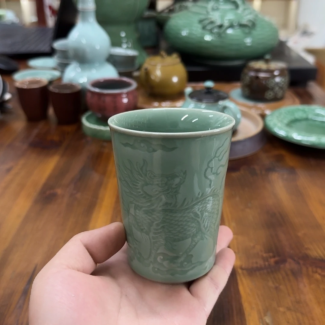 小仲青瓷茶器微瑕8071