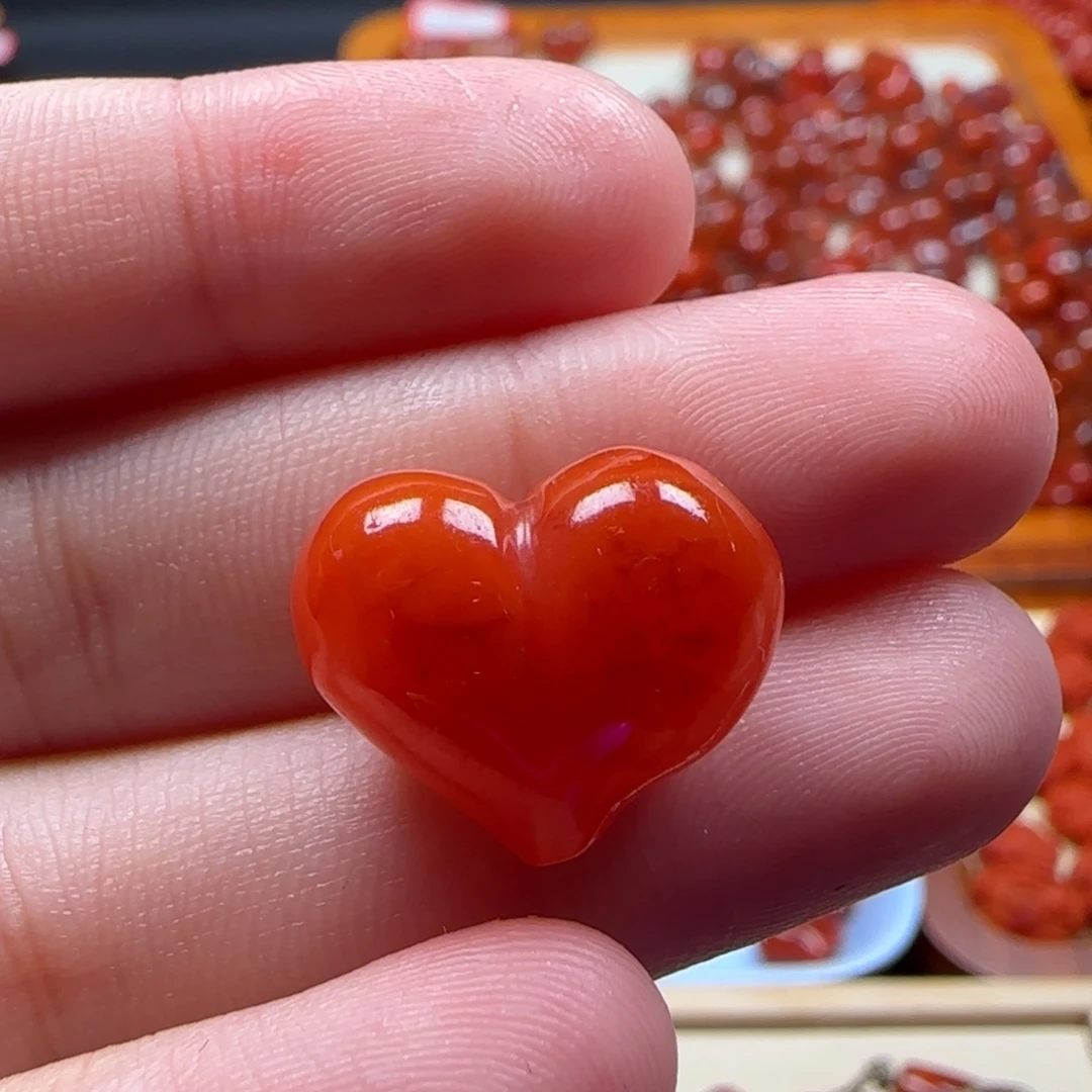 南红玛瑙未镶嵌挂件微瑕不退换