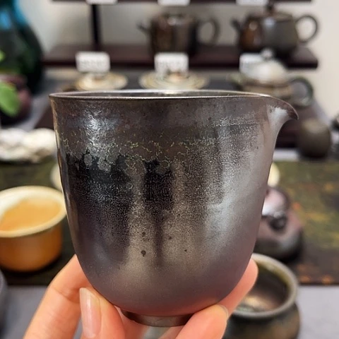 盖碗景德柴烧茶具-纯手工茶具