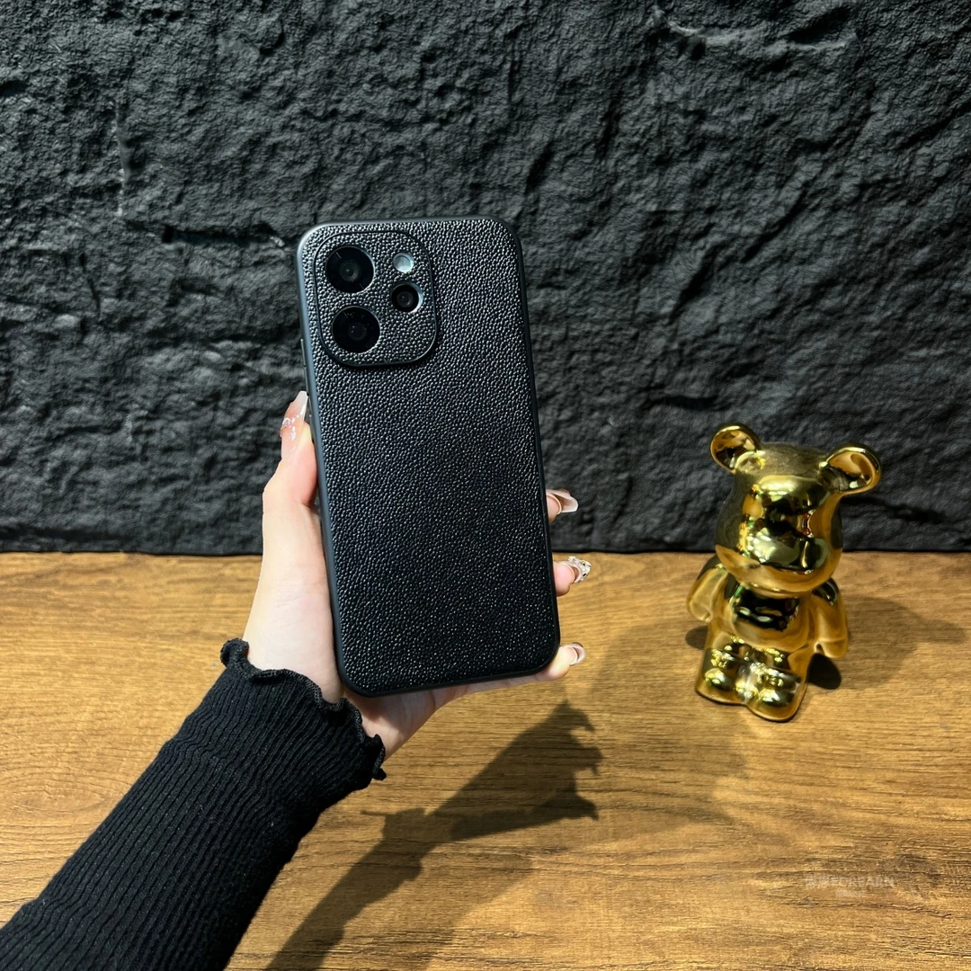 适用于opporeno15pro手机壳真皮opporeno15保护套reno15pro防摔