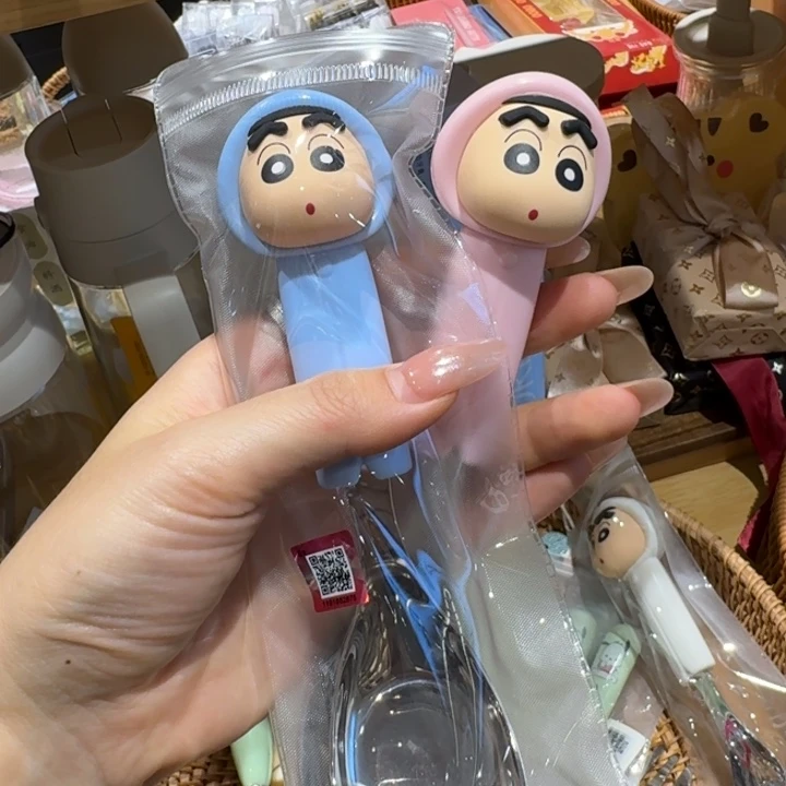 钛合金蜡笔小新元宝勺子