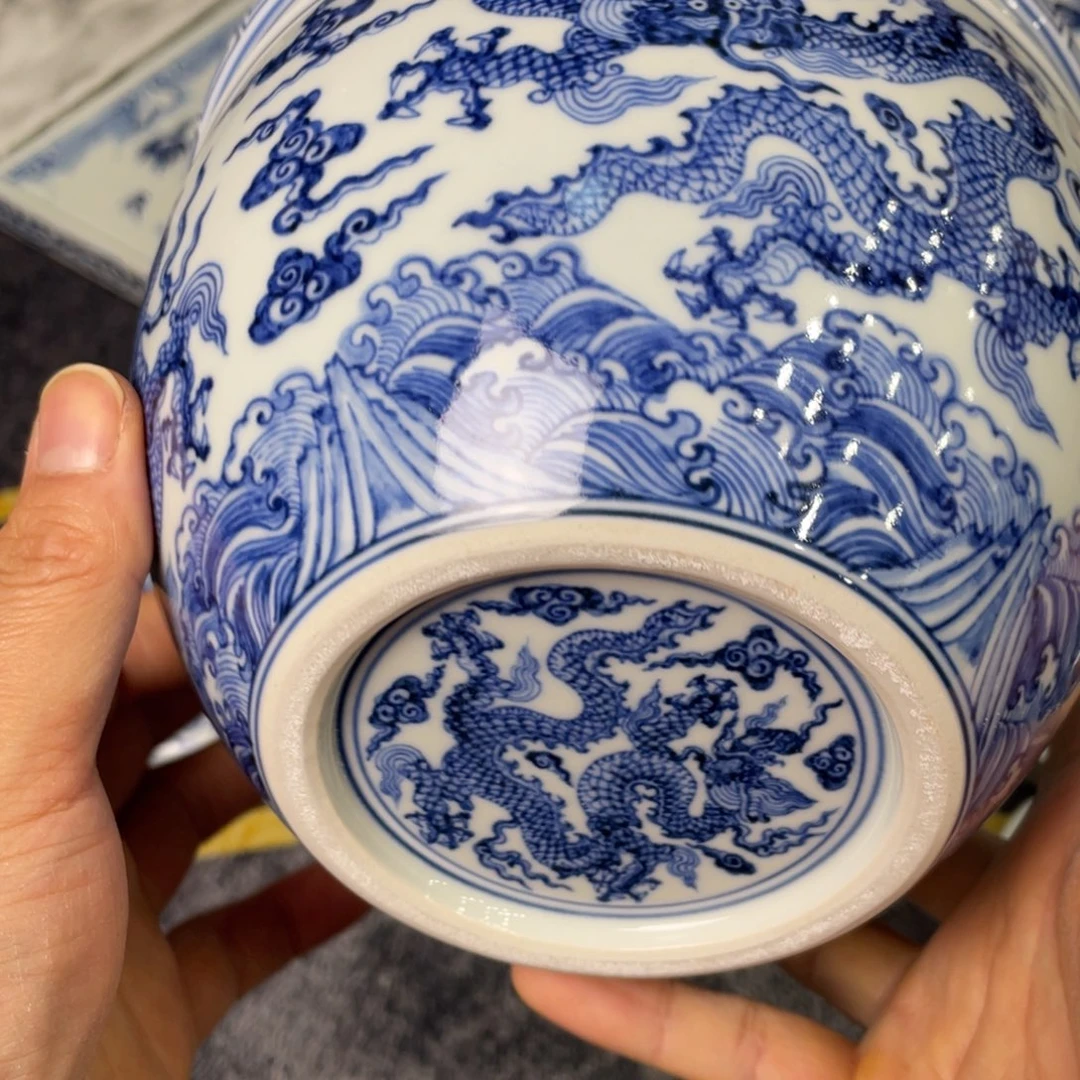 梦***清景德镇陶瓷手工手绘