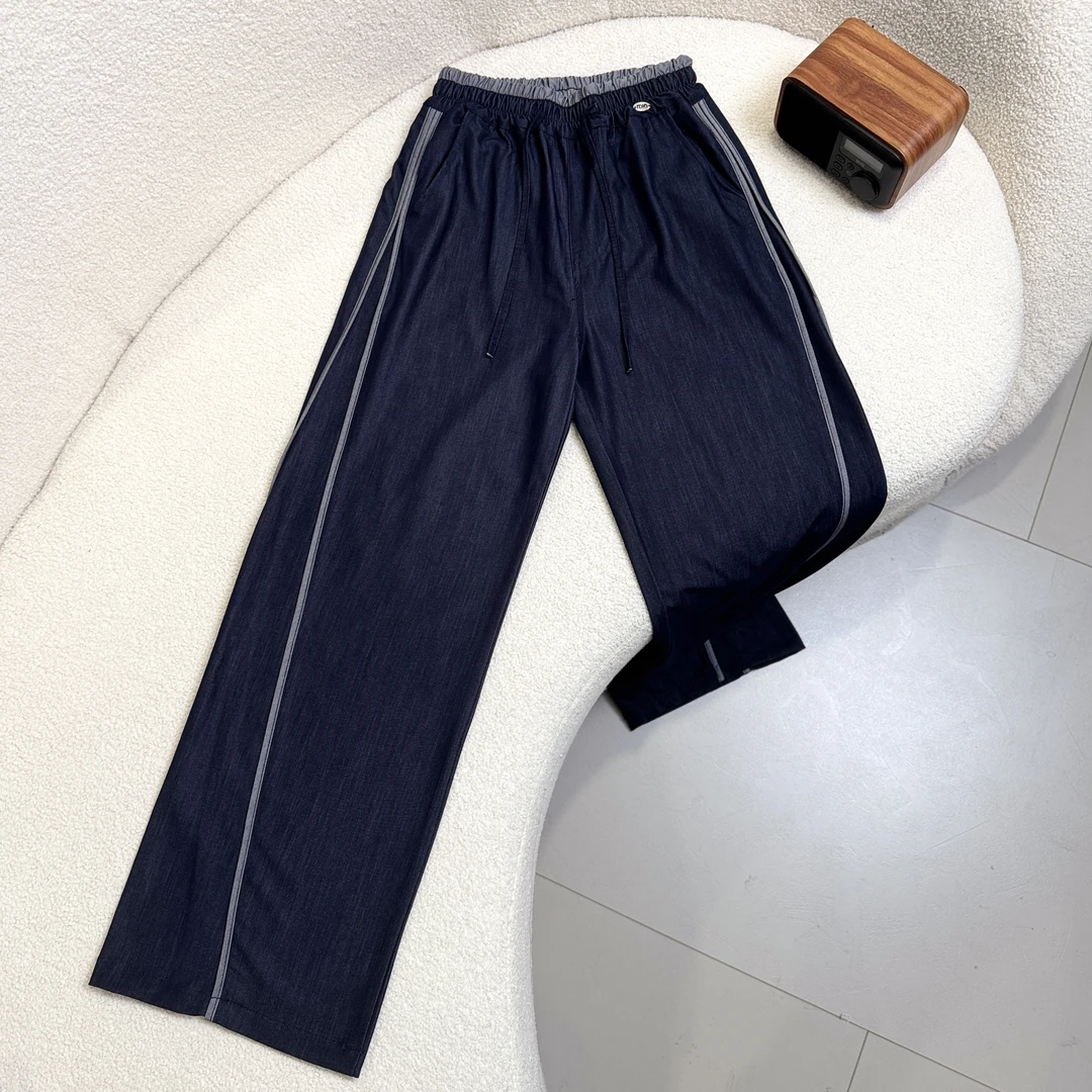 【2025夏款新品】青少年时尚运动韩版百搭休闲牛仔裤HWX068