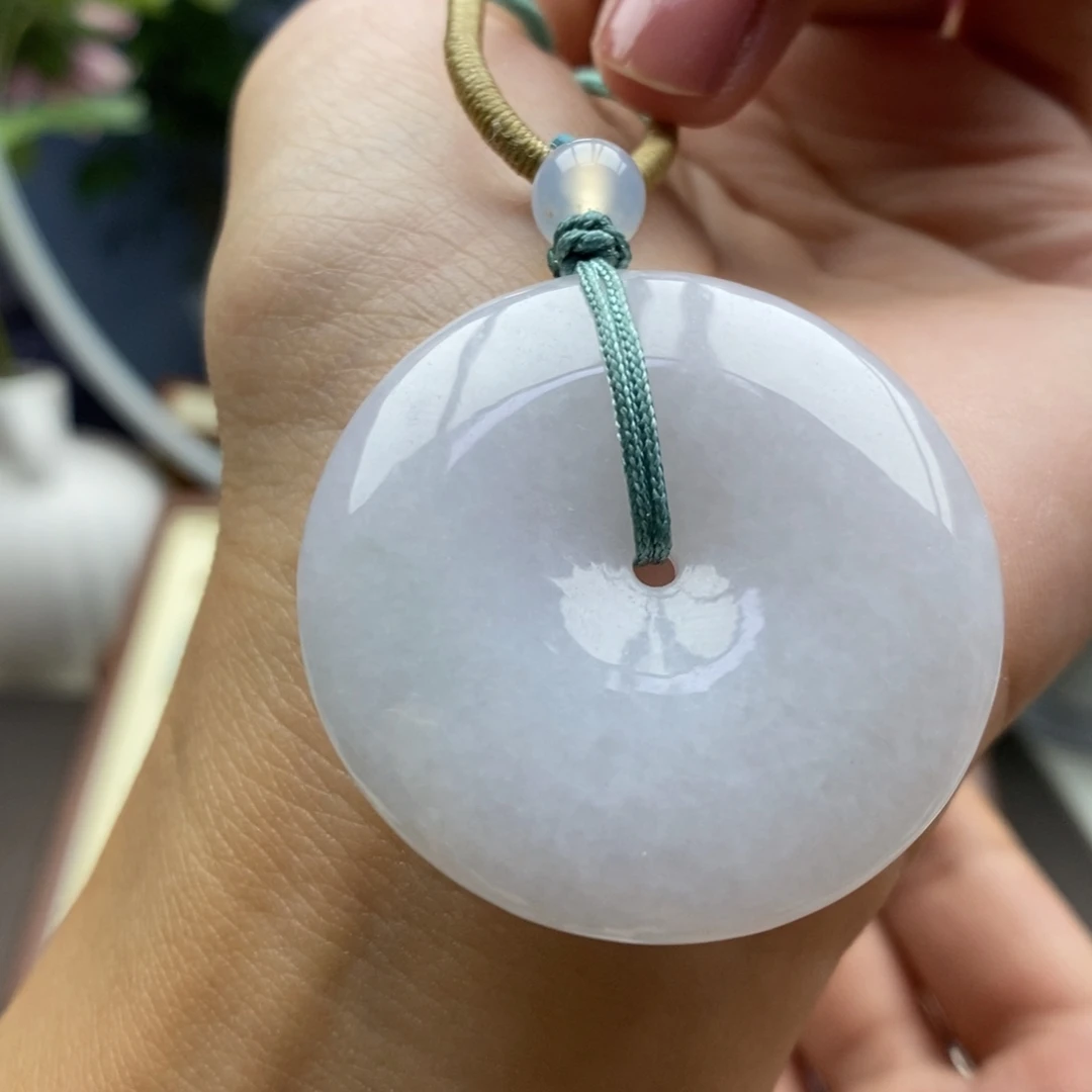颈饰未镶嵌翡翠吊坠