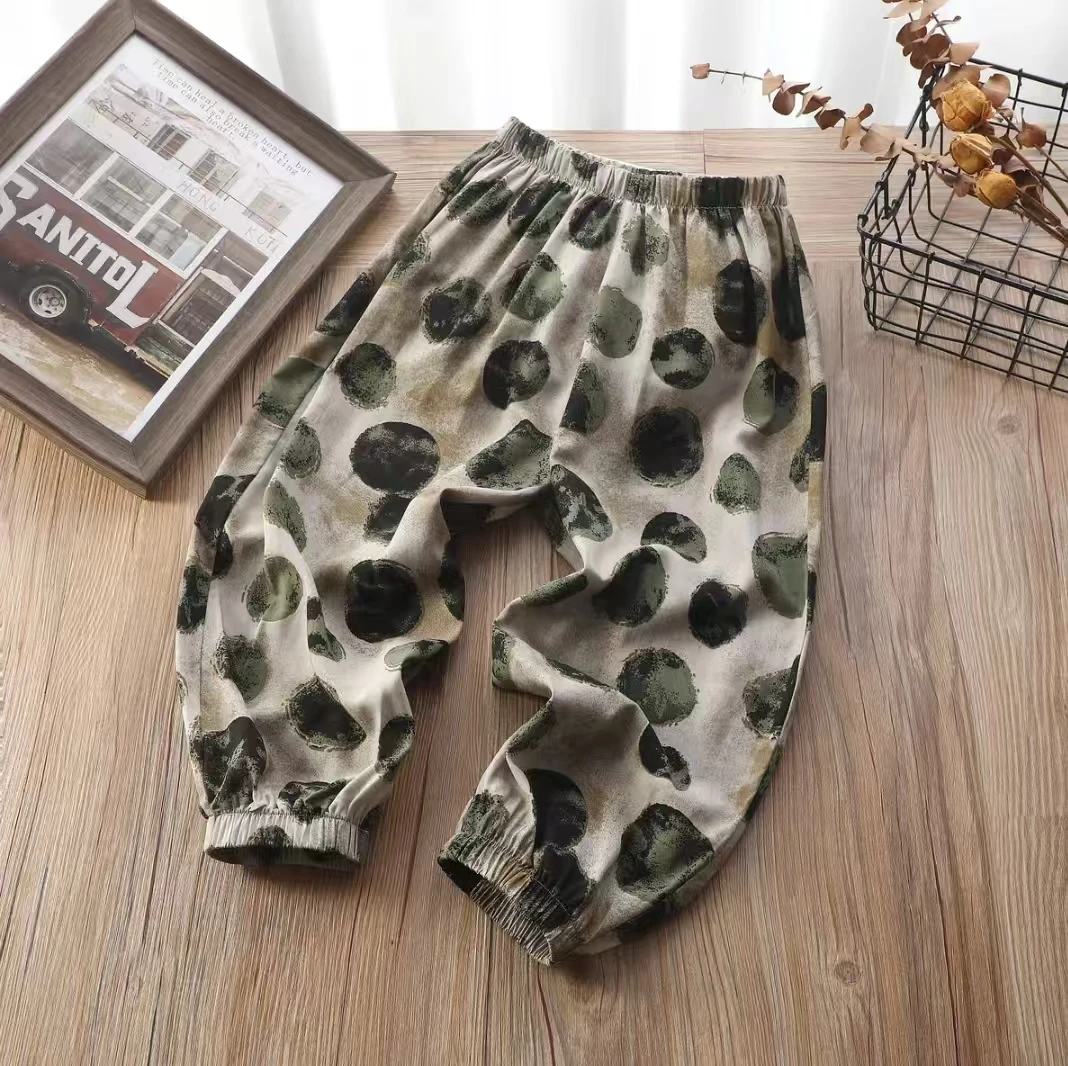 【磊杨家】亲子款绵绸防蚊裤25夏季新款-LY25101