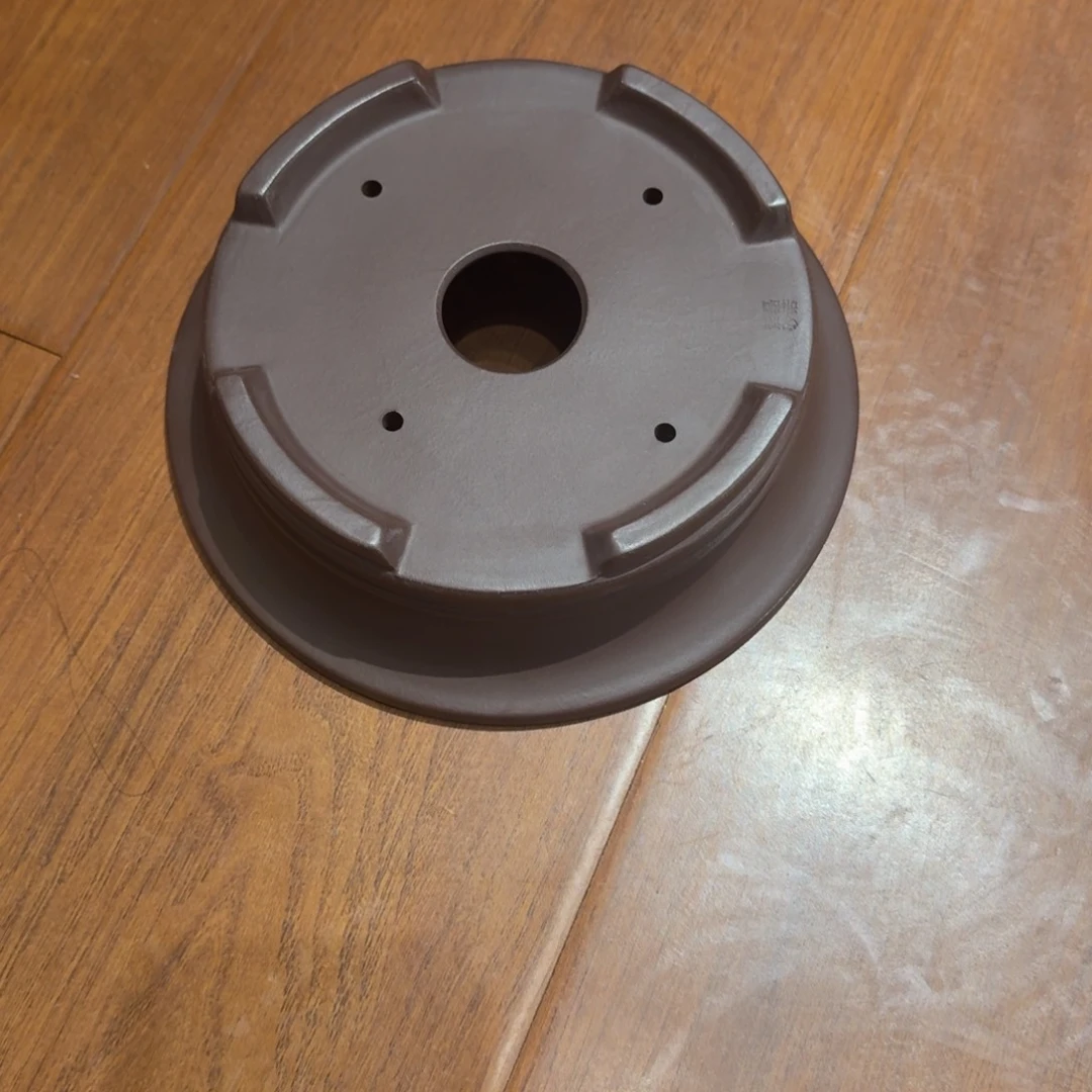 紫砂花盆原矿紫泥