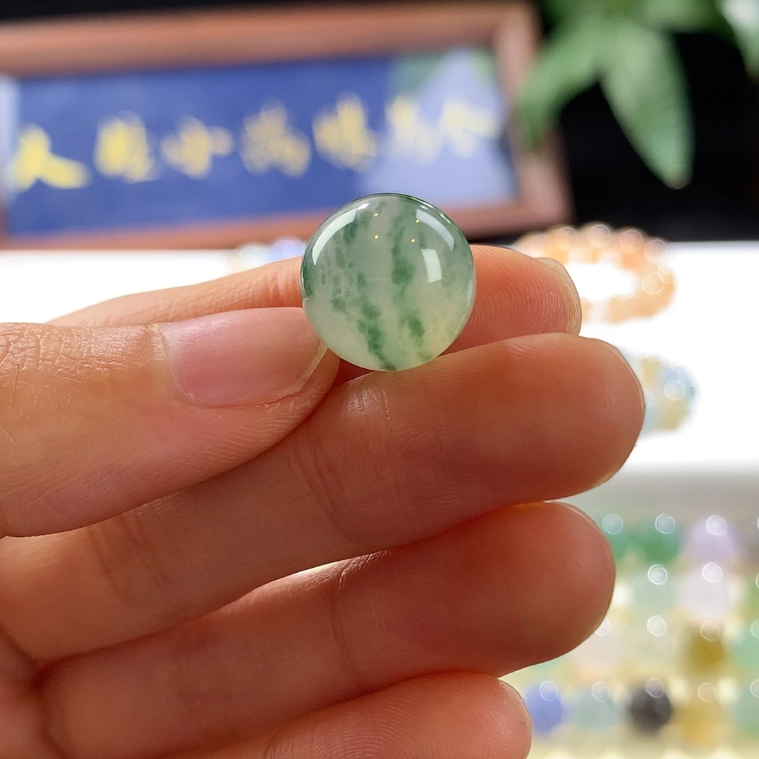 翡翠散珠翡翠珠子