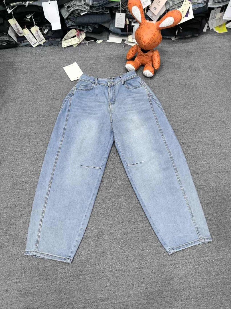 6886 弹力 弯刀 老爹裤