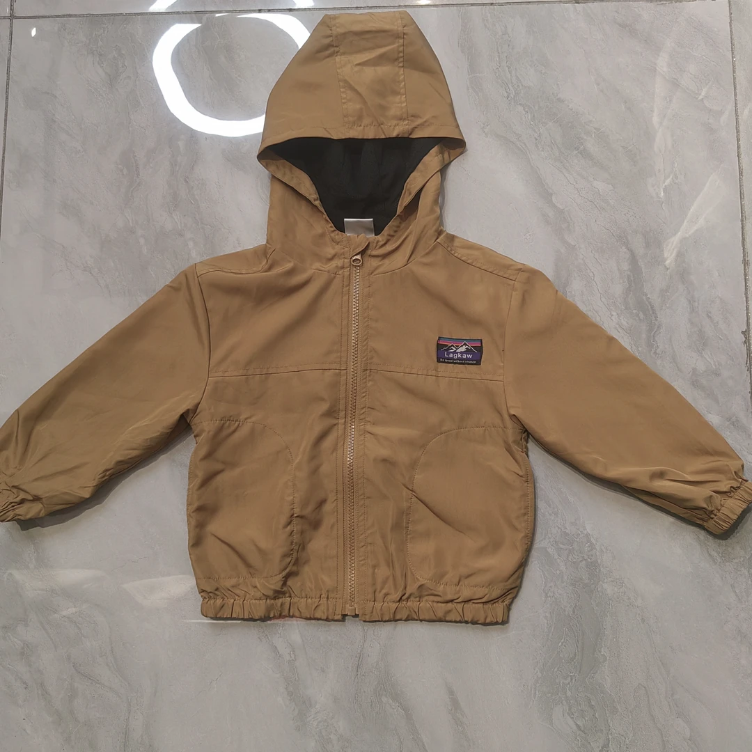 儿童春秋连帽外套