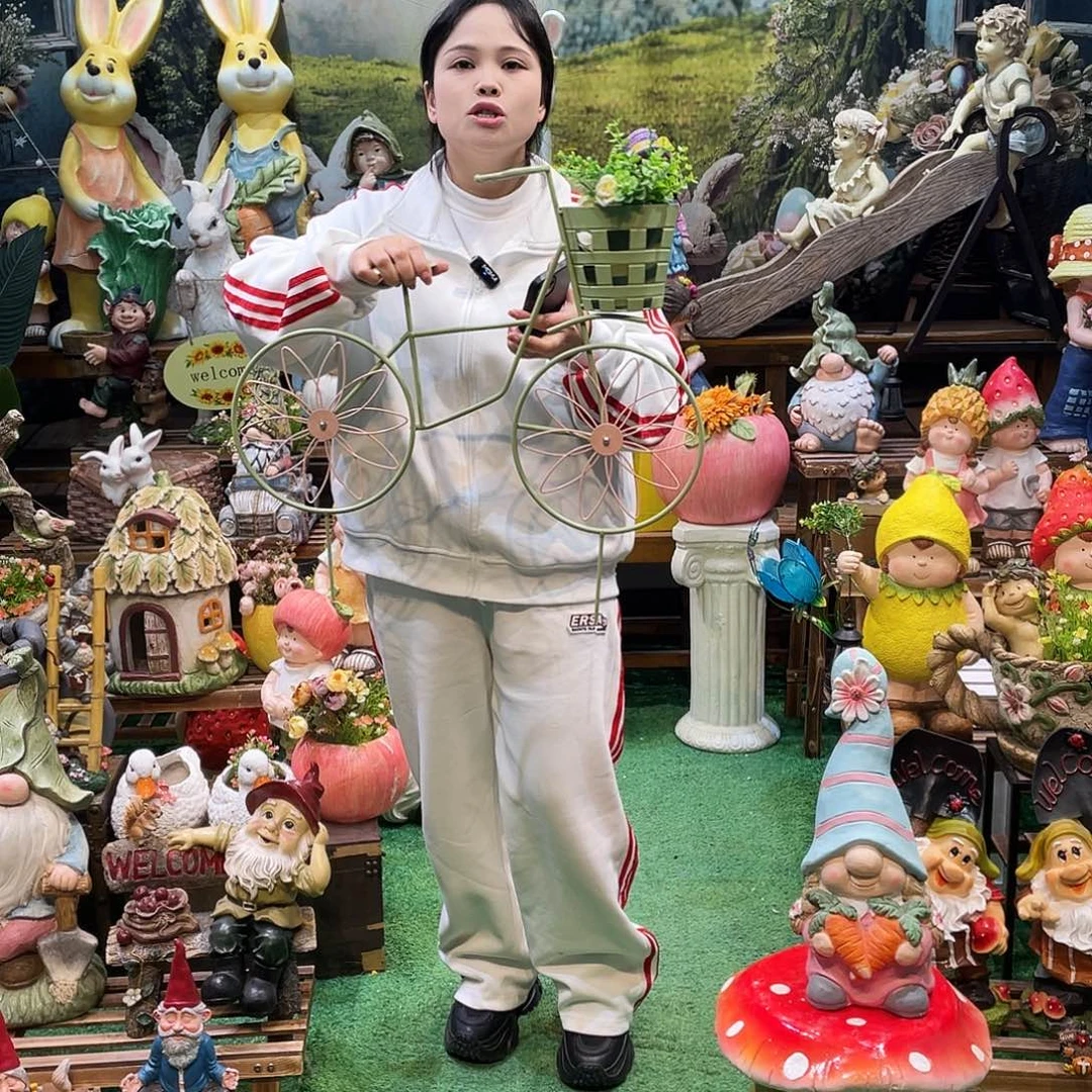 摆件花园摆件红红火火