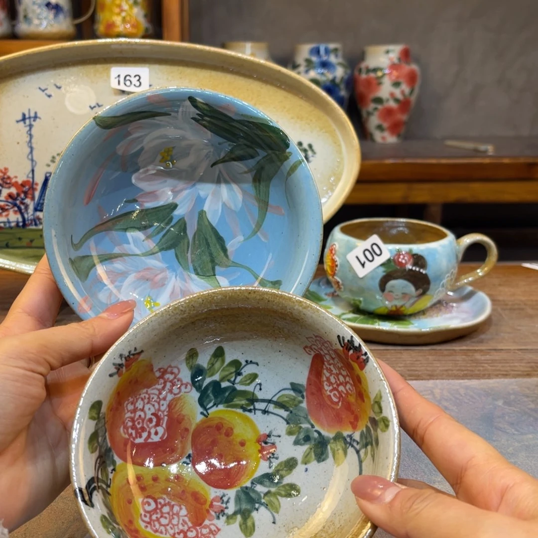 瓷片景德镇手工制作