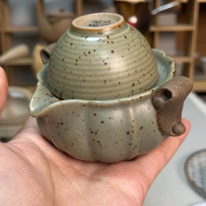 壶老段烧陶瓷茶器
