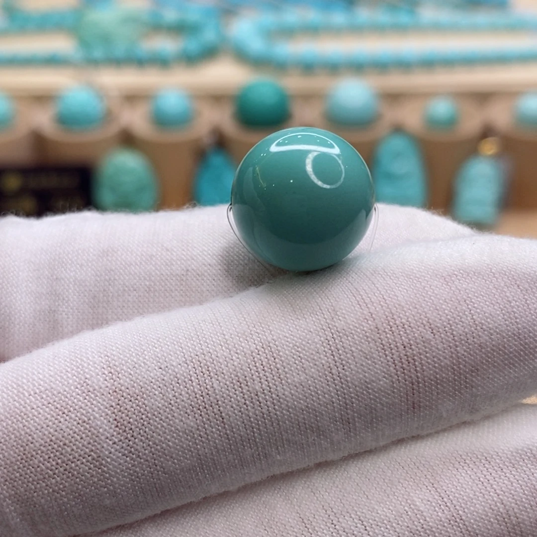 绿松石未镶嵌珠宝奇石15mm